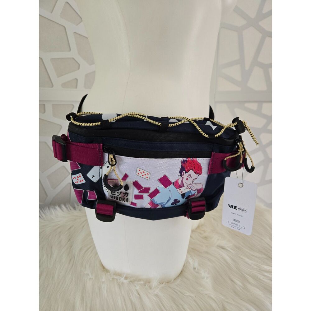 Anime Hisoka Morrow Hunter X Fanny Pack Adjustable Waist Strap Collectible - Picture 2 of 7